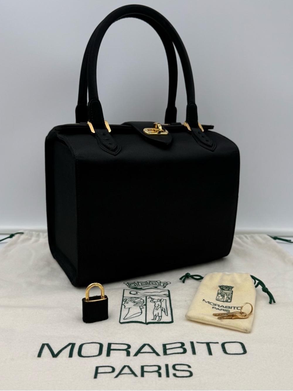 🐢MORABITO COUSU MAIN 1905 PARIS • ‘Rare’ Silk ORSAY PM Bag (Marilyn Monroe)